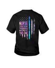 I stand behind the heroes Youth T-Shirt tile
