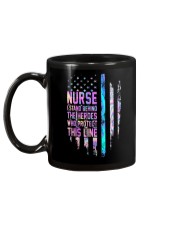 I stand behind the heroes Mug tile