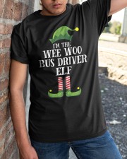 I'm The Wee Woo Bus Driver Elf Classic T-Shirt apparel-classic-tshirt-lifestyle-27