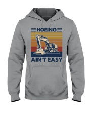 Hoeing ain't easy Hooded Sweatshirt tile