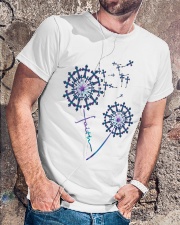 Faith Dandelion Classic T-Shirt lifestyle-mens-crewneck-front-4