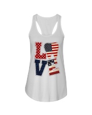 Love America Ladies Flowy Tank tile
