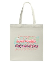 God says you are Tote Bag tile