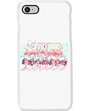 God says you are Phone Case tile