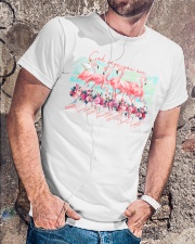 God says you are Classic T-Shirt lifestyle-mens-crewneck-front-4