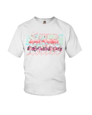 God says you are Youth T-Shirt tile