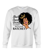 Black queen Crewneck Sweatshirt front
