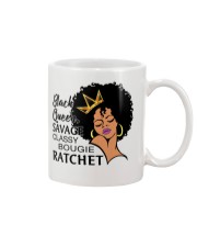 Black queen Mug tile