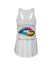 Hippie Lips - Printed Apparels Ladies Flowy Tank tile
