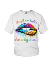 Hippie Lips - Printed Apparels Youth T-Shirt tile