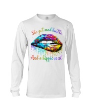 Hippie Lips - Printed Apparels Long Sleeve Tee tile