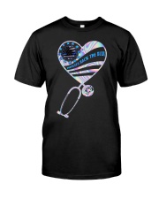 Nurses back the blue Classic T-Shirt front