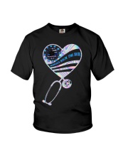 Nurses back the blue Youth T-Shirt tile