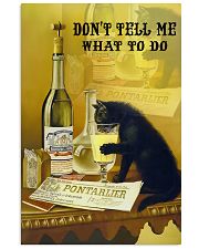 Don't tell me what to do 11x17 Poster front