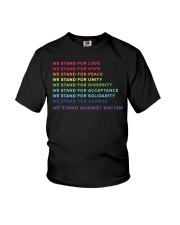 We stand for love Youth T-Shirt tile
