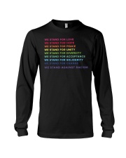 We stand for love Long Sleeve Tee tile