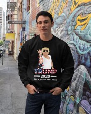 Trump 2020 Crewneck Sweatshirt lifestyle-unisex-sweatshirt-front-2