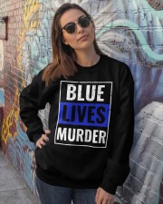 Blue lives Crewneck Sweatshirt lifestyle-unisex-sweatshirt-front-3