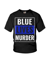 Blue lives Youth T-Shirt tile