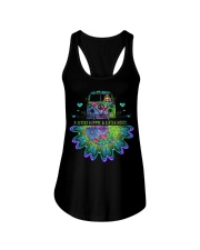 A little hippie a little hood Ladies Flowy Tank tile