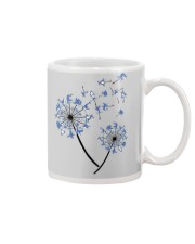 Yoga shark dandelion Mug tile