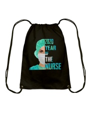 2020 Year Of The Nurse Drawstring Bag tile