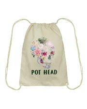 Pot head Drawstring Bag tile