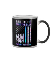 Rad techs back the blue Color Changing Mug tile