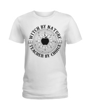 Witch by nature Ladies T-Shirt tile
