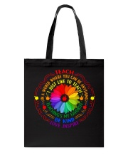 In a world where you can be anything be kind Tote Bag tile