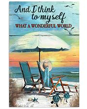 And I think to myself 11x17 Poster front