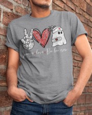Peace Love Boo boo Classic T-Shirt apparel-classic-tshirt-lifestyle-26