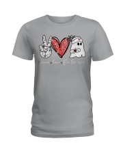 Peace Love Boo boo Ladies T-Shirt tile