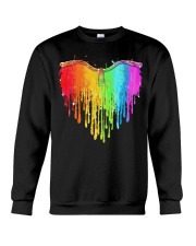 Colorful heart Crewneck Sweatshirt front