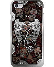 Nurse life metal pattern print Phone Case i-phone-8-case