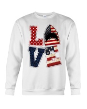 Love America Crewneck Sweatshirt front