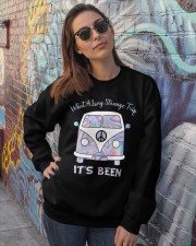 What a long strange trip Crewneck Sweatshirt lifestyle-unisex-sweatshirt-front-3
