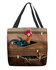 Chicken Leather Pattern Print All-over Tote back