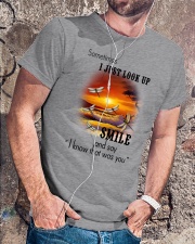 Sometimes I just look up Classic T-Shirt lifestyle-mens-crewneck-front-4