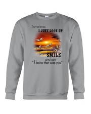 Sometimes I just look up Crewneck Sweatshirt tile