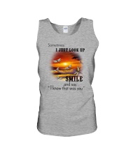 Sometimes I just look up Unisex Tank tile