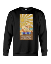 And she lived happily Crewneck Sweatshirt tile