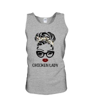Chicken lady Unisex Tank tile