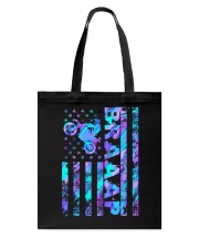 Braaap Vintage USA American Flag Tote Bag tile