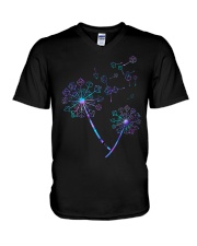 Rpg dandelion V-Neck T-Shirt tile