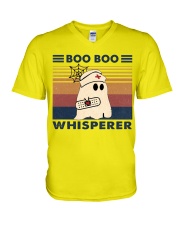 Boo boo whisperer V-Neck T-Shirt tile