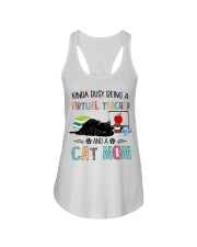 Kinda busy Ladies Flowy Tank tile