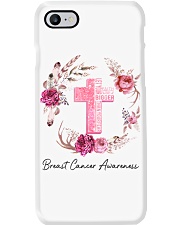 Let your faith be bigger than your fear Phone Case tile