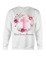 Let your faith be bigger than your fear Crewneck Sweatshirt front