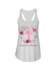 Let your faith be bigger than your fear Ladies Flowy Tank tile